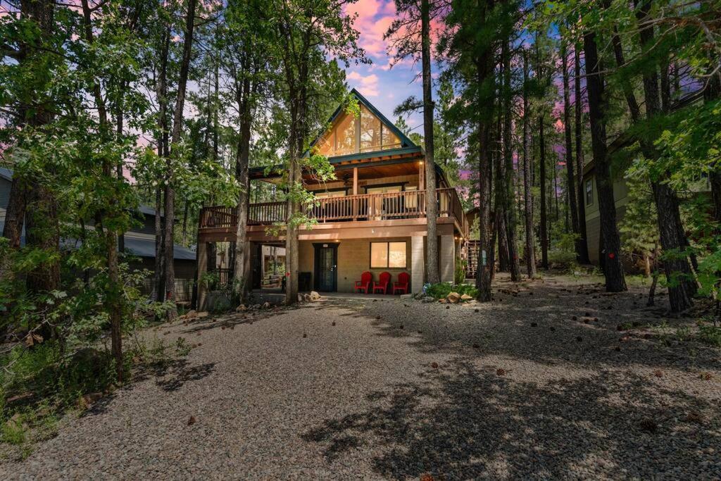 Luxury Cabin Oasis Getaway Heart Of Munds Park Eksteriør billede